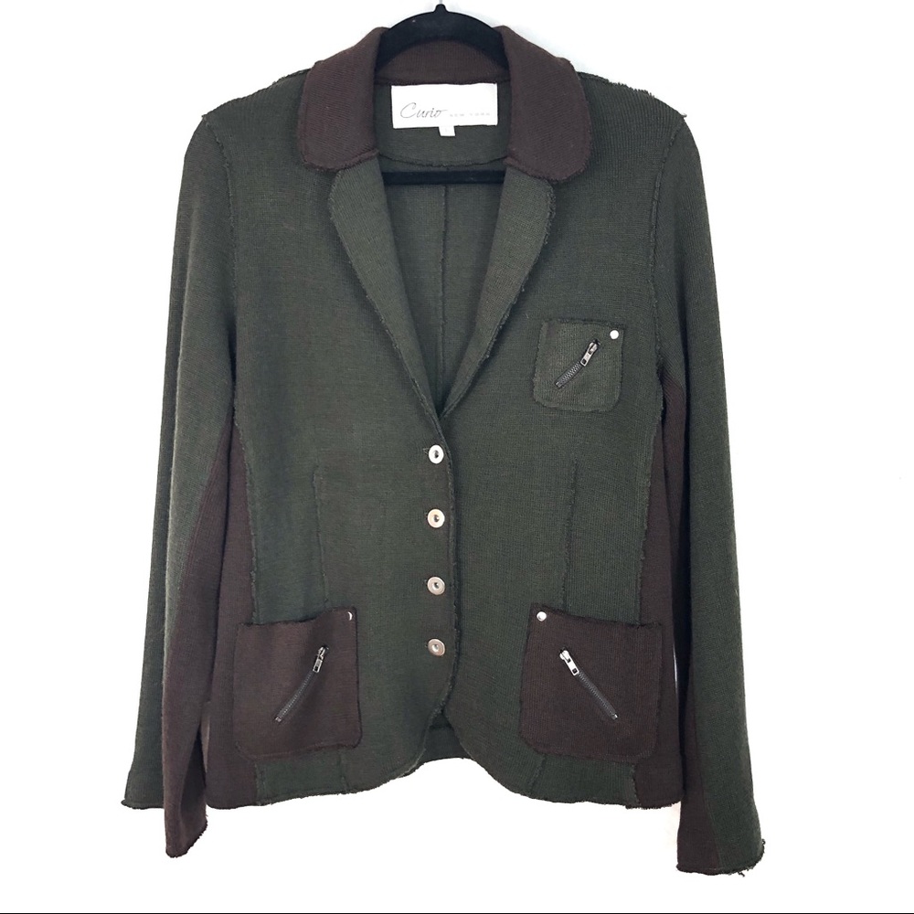 ANTHROPOLOGIE Curio button up jacket W24